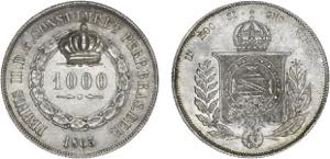 Azores - Luís I (1861-1889) - Countermark ... 
