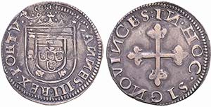 Portugal - D. João III (1521-1557) - Silver ... 