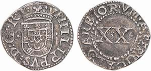 Portugal - D. Filipe I (1580-1598) - Silver ... 