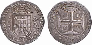 D. João IV - Cruzado; P, Porto; Excelente ... 