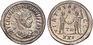 Roman - Numerian (283-284) - Antoninianus; ... 