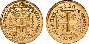 Portugal - D. João V (1706-1750) - Gold - ... 