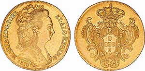 D. Maria I - Ouro - Peça 1798 R; G.33.16, ... 
