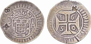 India - D. João IV (1640-1656) - Silver - ... 