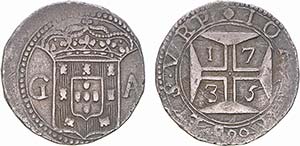 Mozambique - D. João V (1706-1750) - Silver ... 