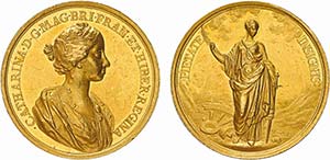 Medals - Gold - ND - Dedicada à Infanta D. ... 