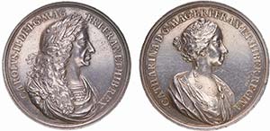 Medalhas - Prata - ND - Dedicada à Infanta ... 