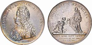 Medalhas - Prata - 1720 - A.Mengin - ... 