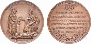 Medalhas - Cobre - 1783 - João de ... 