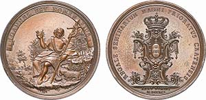 Medalhas - Cobre - 1791 - J. Figueiredo - ... 