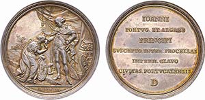 Medalhas - Prata - 1799 - João de ... 