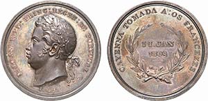 Medals - Silver - 1809 - Pidgeon - ... 