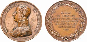 Medalhas - Cobre - 1827 - D. Chardigny F. - ... 