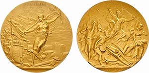 Medals - Gold - 1914 - ... 