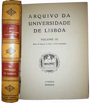 Books - Vasconcellos, J. Leite de - Da ... 