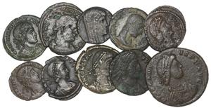 Roman - Lot (10 coins) - Reduc. ... 