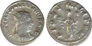 Romanas - Valeriano (253-260) - Antoniniano, ... 