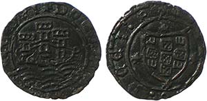 D. Afonso V - Ceitil; P; escudo rodeado por ... 