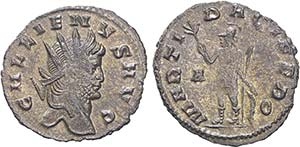 Romanas - Galiano (253-268) - Antoniniano, ... 