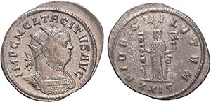 Roman - Tacitus (275-276) - Antoninianus, ... 