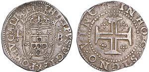 D. Filipe III - Tostão; L-B, PORTVGALIA.ET; ... 
