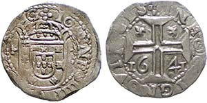D. João IV - Tostão 1641; G.68.04; BC/BC+