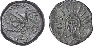 Ibero-Roman - Malaca - Asse; 200-20 BC; ... 