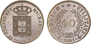 Portugal - D. Miguel I (1828-1834) - Pataco ... 