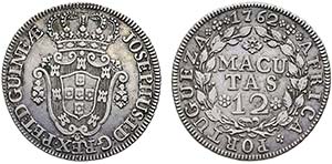 Angola - D. José I (1750-1777) - Silver - ... 