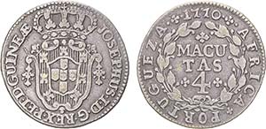 Angola - D. José I (1750-1777) - Silver - 4 ... 