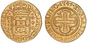 Brazil - D. João V (1706-1750) - Gold - ... 