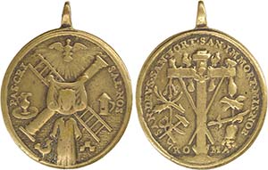 Medalha religiosa do séc. XVIII: - ... 