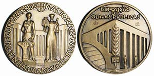 Medalha | Congressos Nacionais - Bronze 1948 ... 