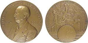 Medalha Guglielmo Marconi - Bronze 1951 ... 