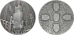 Medalhas Prata 1956 M. Norte - SACOR MCMLVI; ... 