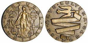 Medalha | Portugal . Turismo - Bronze 1956 ... 