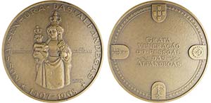 Nossa Senhora das Alfandegas - Bronze 1968 ... 