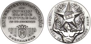 Medalhas - Prata 1969 CINQUENTENÁRIO DA ... 