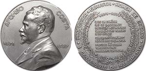 Medalha Afonso Costa - Prata 1971 I ... 