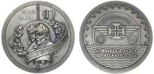 Medalhas Prata 1972 BALTAZAR - GAGO ... 