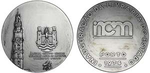Medalhas - Prata 1974 M. Norte ... 