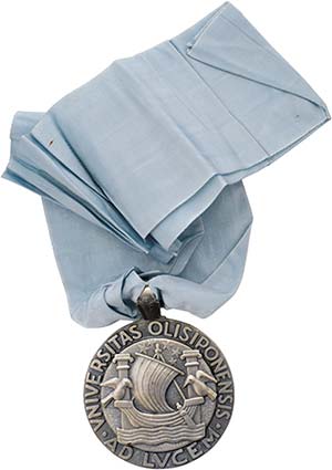 Medalhas - Vniversitas Olisiponensis - Prata ... 