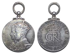 Reino Unido - Medalha da Coroação do Rei ... 