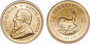 South Africa - Gold - Krugerrand 1967; ... 