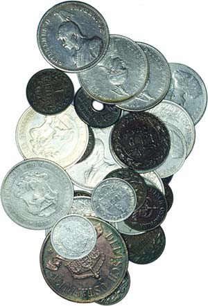 German East Africa - Lot (33 Coins) - Rupie ... 
