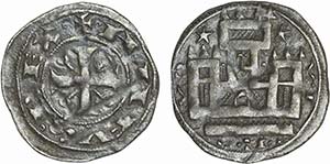 Spain - Alfonso VIII (1158-1214) - Dinero; ... 