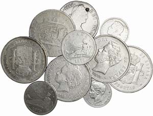 Spain - Lot (29 Coins) - 4 Reales 1796 PP ... 