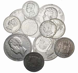Spain - Lot (29 Coins) - 2 Reales 1724 A ... 