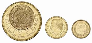 Mexico - Lot (3 Coins) - Gold - 20 Pesos ... 