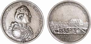 Medalhas - Alemanha - Prata - 1786 - Stieler ... 